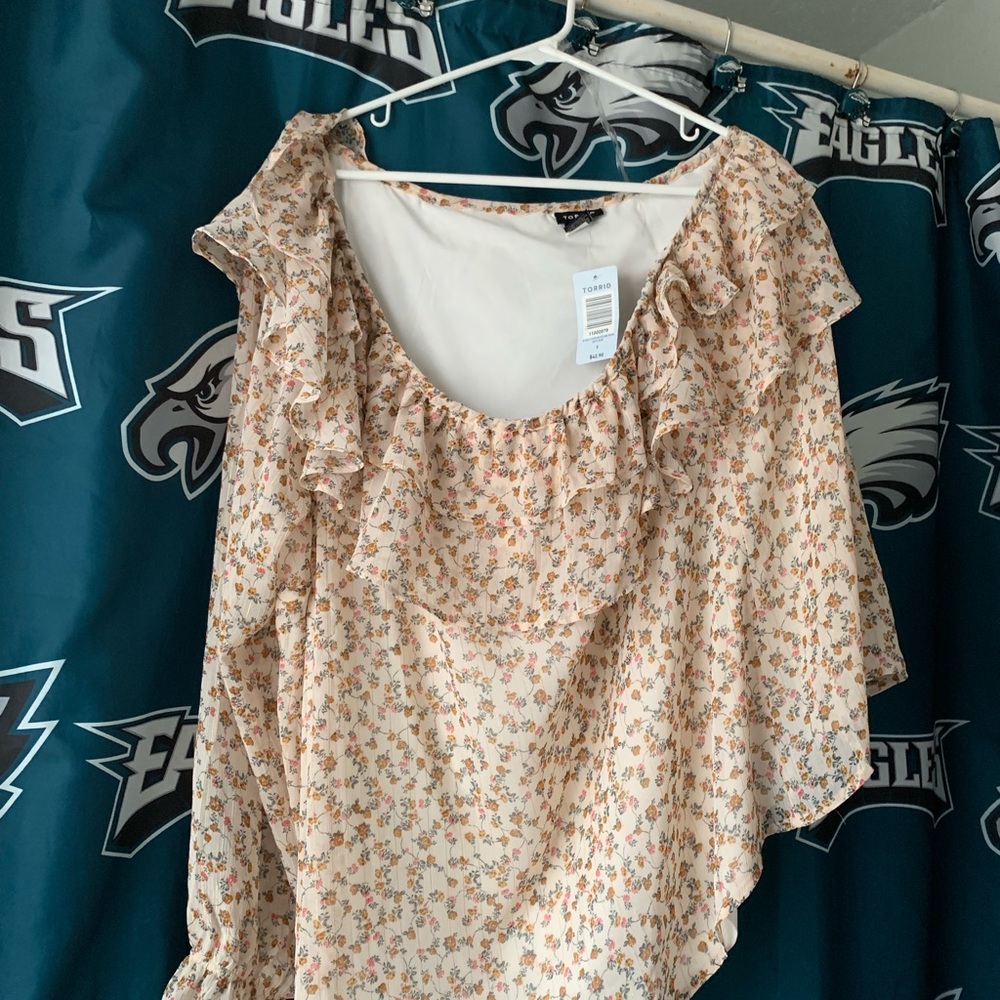 Torrid floral print top